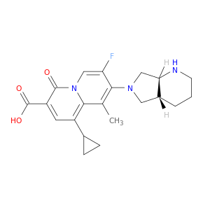 1-cyclopropyl-7-fluoro-9-methyl-8-[(4ar,7ar)-octahydro-6h-pyrrolo[3,4-b]pyridin-6-yl]-4-oxo-4h-quinolizine-3-carboxylic acid