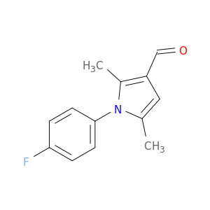 1-(4-氟苯)-2,5-二甲基-1H-吡咯-3-甲醛