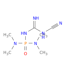 Guanidine, N-[bis(dimethylamino)phosphinyl]-N'-cyano-