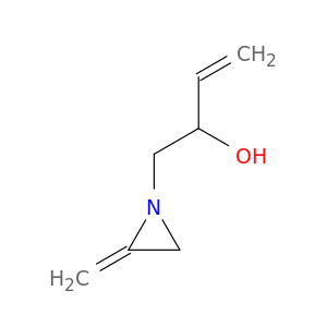1-Aziridineethanol, a-ethenyl-2-methylene-