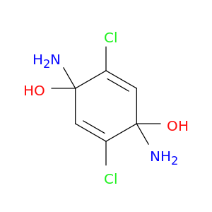 2,5-Cyclohexadiene-1,4-diol, 1,4-diamino-2,5-dichloro-