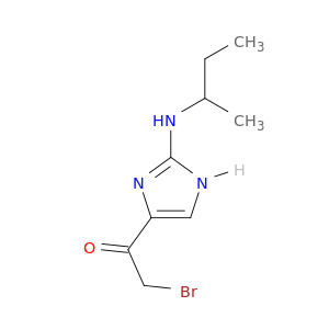 Ethanone, 2-bromo-1-[2-[(1-methylpropyl)amino]-1H-imidazol-4-yl]-