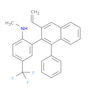 N-methyl-2-(1-phenyl-3-vinylnaphthalen-2-yl)-4-(trifluoromethyl)aniline