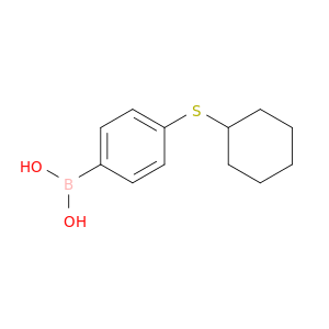 4-(Cyclohexylsulfanyl)phenylboronic acid