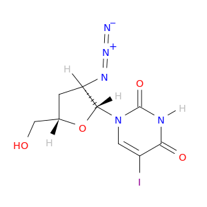 Uridine,2'-azido-2',3'-dideoxy-5-iodo- (9CI)