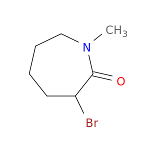 2H-Azepin-2-one, 3-bromohexahydro-1-methyl-