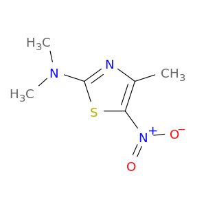 2-Thiazolamine, N,N,4-trimethyl-5-nitro-