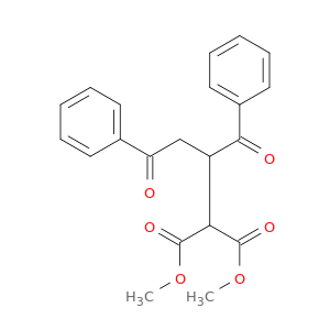 Propanedioic acid, (1-benzoyl-3-oxo-3-phenylpropyl)-, dimethyl ester
