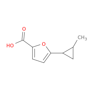 5-(2-Methylcyclopropyl)furan-2-carboxylic Acid