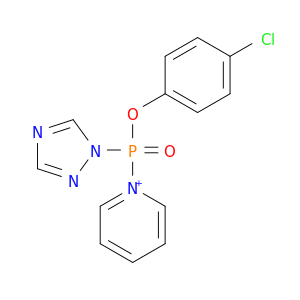 Pyridinium, 1-[(4-chlorophenoxy)-1H-1,2,4-triazol-1-ylphosphinyl]-