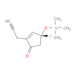 2-Cyclopenten-1-one, 2-(2-propynyl)-4-[(trimethylsilyl)oxy]-, (R)-
