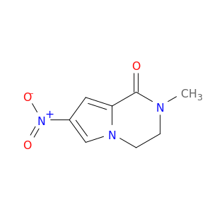Pyrrolo[1,2-a]pyrazin-1(2H)-one, 3,4-dihydro-2-methyl-7-nitro-