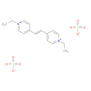 Pyridinium, 4,4'-(1E)-1,2-ethenediylbis[1-ethyl-, diperchlorate