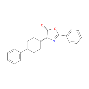 5(4H)-Oxazolone, 2-phenyl-4-(4-phenylcyclohexylidene)-