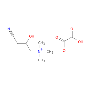 1-丙氨酸,3-氰基-2-羟基-N,N,N-三甲基-,乙醛(1：1)