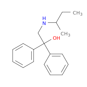 Benzhydrol, a-[(sec-butylamino)methyl]- (8CI)