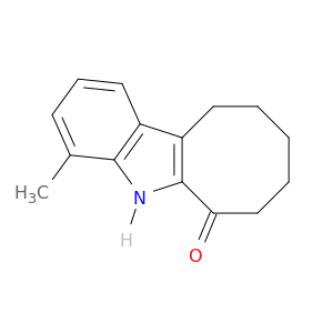6H-Cyclooct[b]indol-6-one, 5,7,8,9,10,11-hexahydro-4-methyl-