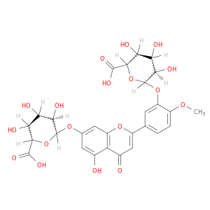 5-[7-(β-D-吡喃葡萄糖氧氧氧氧基)-5-羟基-4-氧代-4H-1-苯并吡喃-2-基]-2-甲氧基苯基β-D-吡喃吡喃糖醛酸