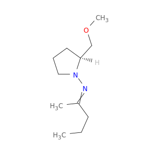 1-Pyrrolidinamine, 2-(methoxymethyl)-N-(1-methylbutylidene)-, (S)-