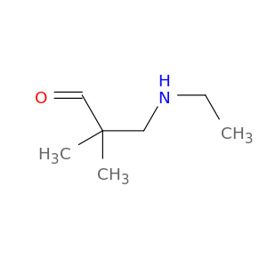 Propanal, 3-(ethylamino)-2,2-dimethyl-