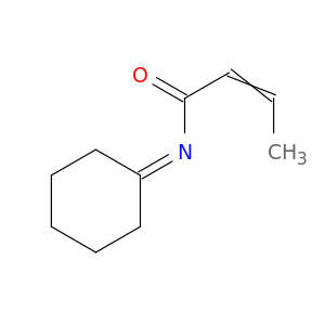 2-Butenamide, N-cyclohexylidene-