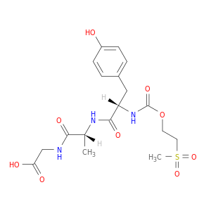 Glycine, N-[N-[N-[[2-(methylsulfonyl)ethoxy]carbonyl]-L-tyrosyl]-D-alanyl]-