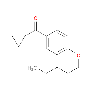 Cyclopropyl[4-(pentyloxy)phenyl]methanone