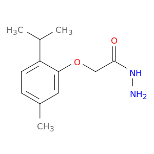 2-(2-异丙基-5-甲基苯氧基)乙酰肼