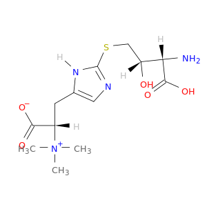 (2S)-3-[2-[(2S,3S)-3-amino-3-carboxy-2-hydroxy-propyl]sulfanyl-3H-imidazol-4-yl]-2-trimethylammonio-propanoate