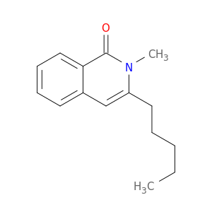 1(2H)-Isoquinolinone, 2-methyl-3-pentyl-