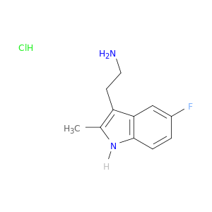 2-(5-氟-2-甲基-1H-吲哚-3-基)乙-1-胺盐酸盐