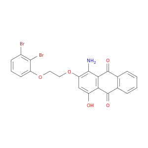 9,10-Anthracenedione,1-amino-2-[2-(dibromophenoxy)ethoxy]-4-hydroxy-