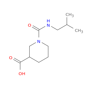 1-[(2-Methylpropyl)carbamoyl]piperidine-3-carboxylic Acid