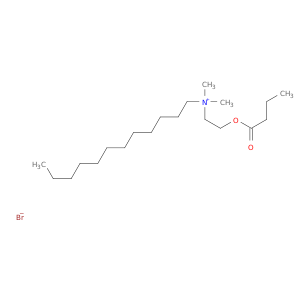 1-Dodecanaminium, N,N-dimethyl-N-[2-(1-oxobutoxy)ethyl]-, bromide