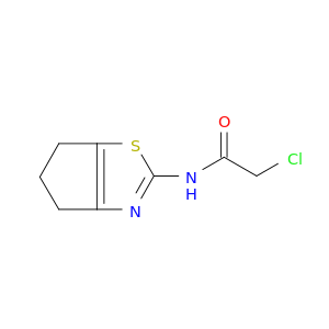 2-chloro-N-{4H,5H,6H-cyclopenta[d][1,3]thiazol-2-yl}acetamide