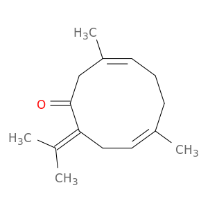 3,7-Cyclodecadien-1-one, 3,7-dimethyl-10-(1-methylethylidene)-, (Z,E)-