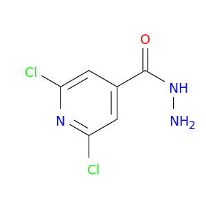 4-Pyridinecarboxylicacid, 2,6-dichloro-, hydrazide