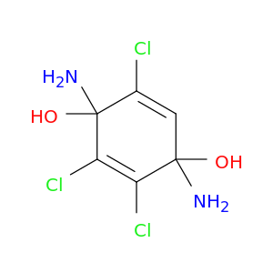 2,5-Cyclohexadiene-1,4-diol, 1,4-diamino-2,3,5-trichloro-