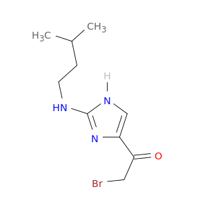 Ethanone, 2-bromo-1-[2-[(3-methylbutyl)amino]-1H-imidazol-4-yl]-