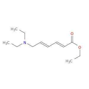 2,4-Hexadienoic acid, 6-(diethylamino)-, ethyl ester, (E,E)-
