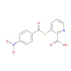 2-Pyridinecarboxylic acid, 3-[(4-nitrobenzoyl)thio]-