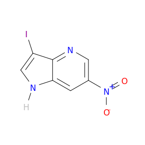 3-IODO-6-NITRO-1H-PYRROLO[3,2-B]吡啶