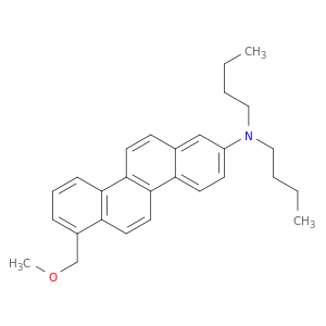 2-Chrysenamine, N,N-dibutyl-7-(methoxymethyl)-