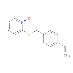 Pyridine, 2-[[(4-ethenylphenyl)methyl]thio]-, 1-oxide
