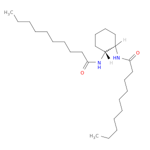 Decanamide, N,N'-(1R,2R)-1,2-cyclohexanediylbis-