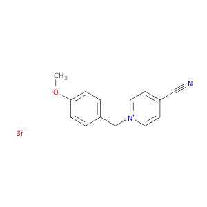 Pyridinium, 4-cyano-1-[(4-methoxyphenyl)methyl]-, bromide