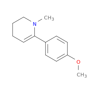 Pyridine, 1,4,5,6-tetrahydro-2-(4-methoxyphenyl)-1-methyl-