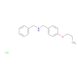 Benzyl[(4-propoxyphenyl)methyl]amine Hydrochloride