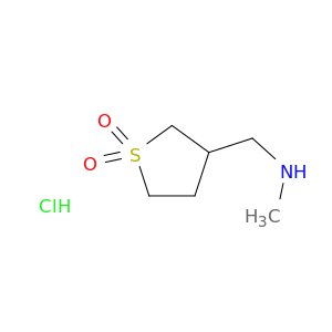 3-[(methylamino)methyl]-1lambda6-thiolane-1,1-dione hydrochloride