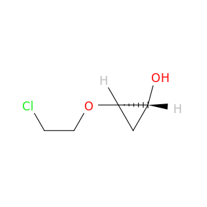 Cyclopropanol, 2-(2-chloroethoxy)-, cis-